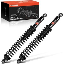 A-premium Rear Load Adjusting Towing Shocks Absorbers With Coil Springs -...