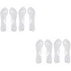 4 Paare Absorption Einlegesohlen Bequeme Schuhe Einlegesohlen Gel Schuhe Pads