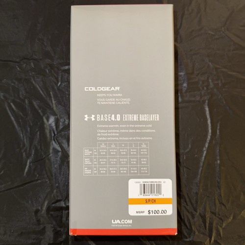 Under Armour Coldgear Base 4.0 Extreme Long Sleeve Baselayer Women's Size S NEW - Picture 5 of 9