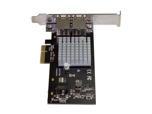 StarTech.com Dual Port 10G PCIe Network Adapter Card, Intel-X550AT 10GBASE-T PCI - Picture 3 of 3