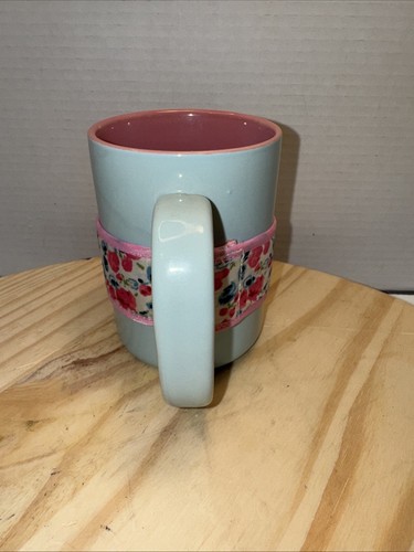 Wild Eye Designs Blau und Weiß Streifen Anker 16 Unzen Kaffeebecher Rosa 1 Unze Flachmann - Bild 7 von 10