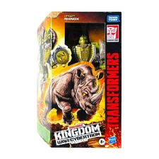 Transformers Kingdom Rhinox Rhino Beast Wars Voyager Class Figure NEW SEALED
