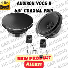 Audison Voce AV X6.5 II 2 vie 100W RMS 6,5" altoparlante coassiale nuovissimo coppia (2pz)