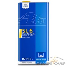 ATE 5 L LITER BREMSEN FLÜSSIGKEIT BREMSFLÜSSIGKEIT SL6-DOT4 DOT 4  30974100