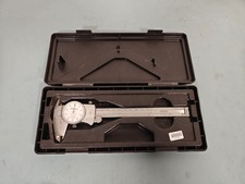 Mitutoyo 505-675 Dial Caliper 0-6" Range .001" Grad Shock Proof W/ Case