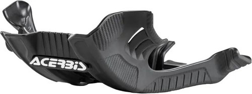 Acerbis Polypropylene Chassis Belly Skid Plate Black White Yamaha YZ125X 20-23 - Picture 4 of 7