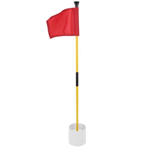 Rot Golf Pin Flagge Loch Tasse Set für Mini Putting Green Flagstick Yard SS - Bild 9 von 24