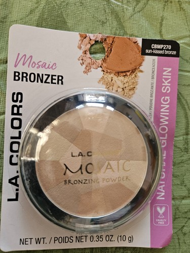 L.A. FARBEN MOSAIK BRONZER CBMP270 SONNENGEKÜSSTE BRONZE VERSIEGELTE VERPACKUNG KOSTENLOSER VERSAND - Bild 4 von 4