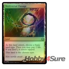 Foil Multiversal Passage M/NM Magic: The Gathering MTG Marvel's Spider-man
