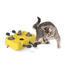 Interactive Treat Puzzle Cat Toy Slow Feeding Pet Training Treat Dispensing