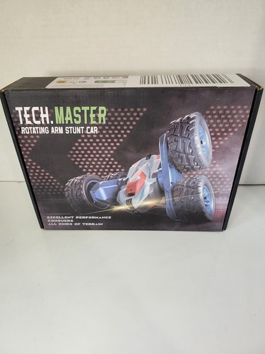 Lot Of 2 Tech Master Remote Control Cars 360° Rotating Arm Stunt Cars 2.4 GHz - Picture 1 of 8