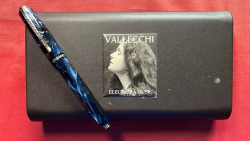 FOUNTAIN PEN VISCONTI VALLECCHI ELEONORA DUSE SERIE NUMERATA 150 ESEMPLARI - Foto 4 di 16