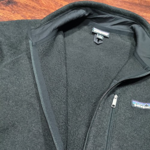 Patagonia Black The Concord Group Better Sweater Full Zip Fleece jacket Men's L - Picture 5 of 14