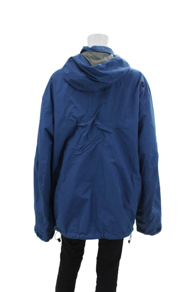Chaqueta Marmot Unisex Adultos Con Capucha Multi Bolsillo Manga Larga Cremallera Azul Talla XL Foto 3 de 4