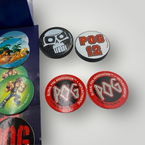 Authentic Pog Classic Board Game 22 Original Pogs & 2 Slammers Complete In Box - Picture 6 of 12