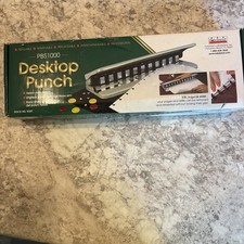 RollaPunch Desktop Punch PBS1000 Paper 10307 Heavy Duty 11 Hole NEW in Box!
