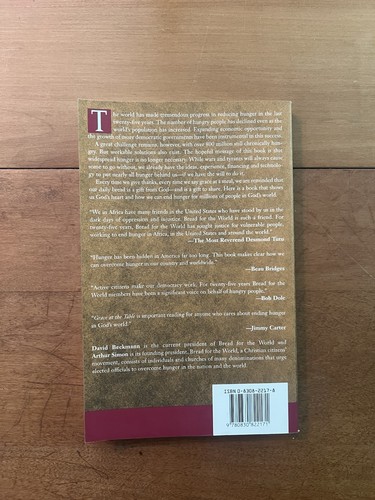 Grace at the Table: Ending Hunger in Gods World - Paperback - New - Picture 2 of 2