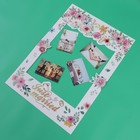 Wedding Party Paper Photo Frame Romantic Floral Picture Frame Handheld