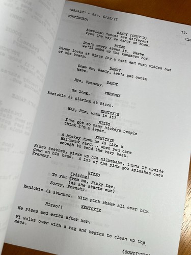 Grease Script signed - Autogramm Reprints - Grease Movie - John Travolta - Bild 9 von 9