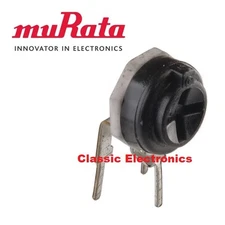 Lot of  MuRata 20K Ohm Cermet Trimmer Resistor 1/3W Linear 20% Horizontal Adj.