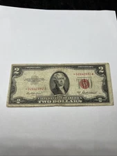 1953 A Star * Replacement Note USN United States Legal Tender Bill G Circ