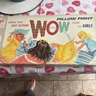 WOW Pillow Fight Game For Girls Board Game Milton Bradley Vintage 1964 COMPLETE!
