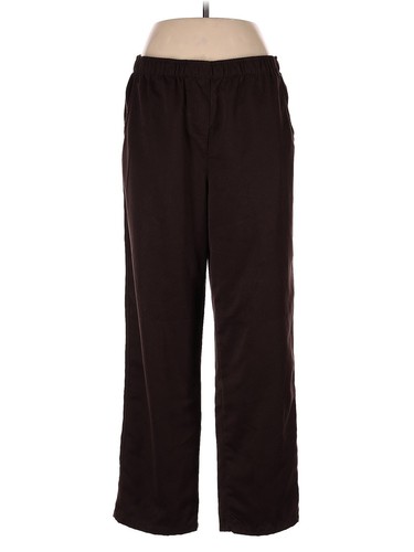 Rebecca Malone Women Brown Casual Pants M Petites