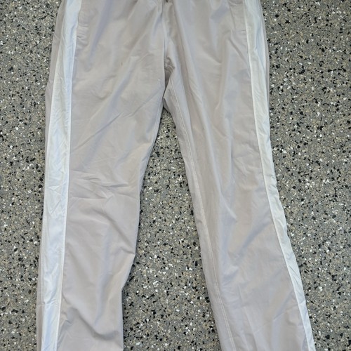 Lululemon Work It Out Trainingshose gefüttert Dune/White/Wagon Stripe Pop Orange Größe 6 - Bild 5 von 11