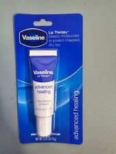2 PACK Vaseline Lip Therapy Advanced Formula Cream 0.35 Ounce Lip Balm
