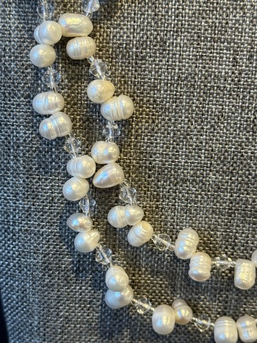44 Zoll Perlenkette mit Kristallquarz Neu - Bild 4 von 5