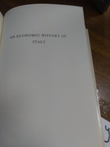 An Economic History of Italy Gino Luzzatto HCDJ Second Impression 1963 - Picture 9 of 23