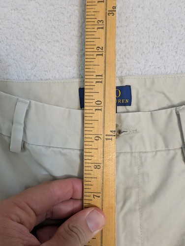 NEW Polo Ralph Lauren Pants Youth 18 29X30 Beige Chino Casual Straight Leg - Picture 5 of 9