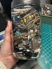 Mystery Jewelry Jar Vintage Costume All Wearable Over 50 Items 2.7lbs