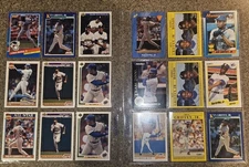 Ken Griffey Jr Baseball Trading Cards Lot of 18 Seattle Mariners Mixed Brands