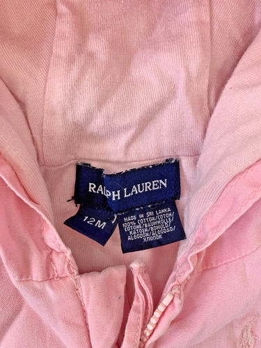 Chaqueta Rosa Ralph Lauren Lightwear - Edad 12 Meses - Imagen 6 de 6