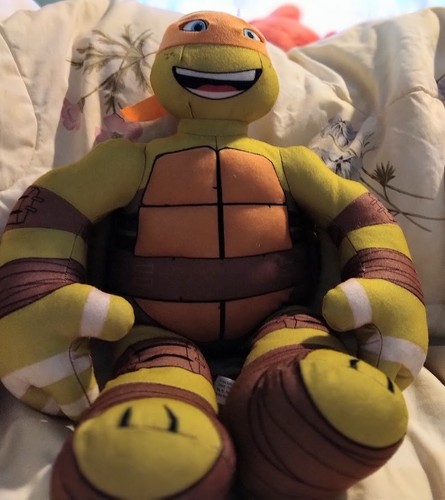 Teenage Mutant Ninja Turtles Practice Pal Michelangelo 17" Plush not tested - Picture 2 of 4