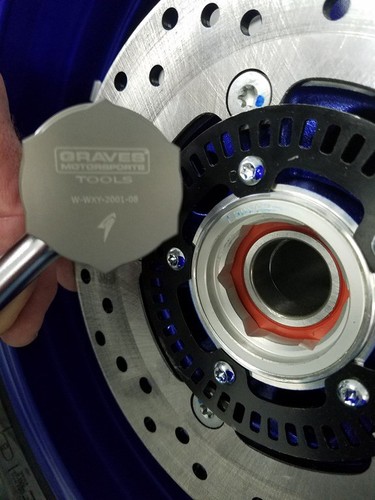 Tumbas de herramientas de enchufe de rueda trasera Yamaha R6 W-WXY-2001-08 - Imagen 3 de 4
