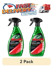 ( 2 Pack ) Turtle Wax Quick and Easy 1-Step Wax and Dry Spray Wax, 26 oz