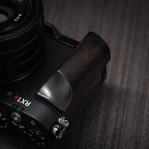 Wood Hand Grip Aluminum Alloy Base L Plate for Sony RX1R3 RX1RIII Camera - Picture 29 of 50