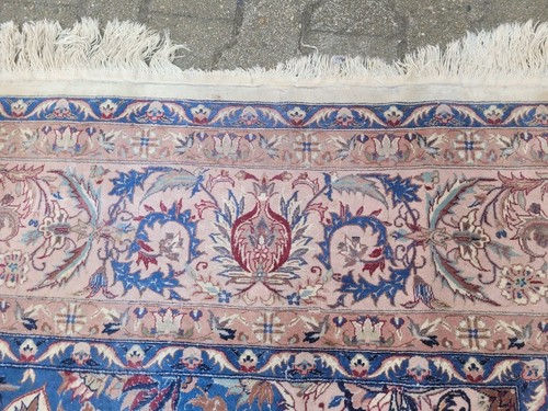 Isfahan Mit Seide Orientteppich 366x240cm Rug Carpet Esfahan - Bild 16 von 22