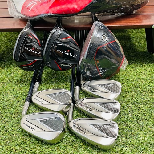 TaylorMade Stelth2 Set New 1w Used 5w 4hy Stelth Iron 6-9+Pw 8pcs S Flex Golf - Picture 2 of 24