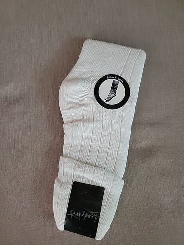 Damen Vintage Slouch Socken Rafferty 80er 90er Elfenbein Scrunchy Aerobic Valley Girl