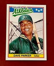 1988 Topps Mini Baseball Dave Parker #55 Oakland A’s NM-MT
