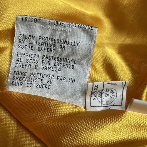 Veste zippée intégrale cuir vintage NFL Green Bay Packers GIII Carl Banks XL très bon état - Photo 17/22