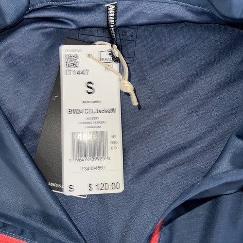 Adidas Boston Marathon 2024 Windbreaker Jacket Men’s Small Celebration NWT - Picture 8 of 8
