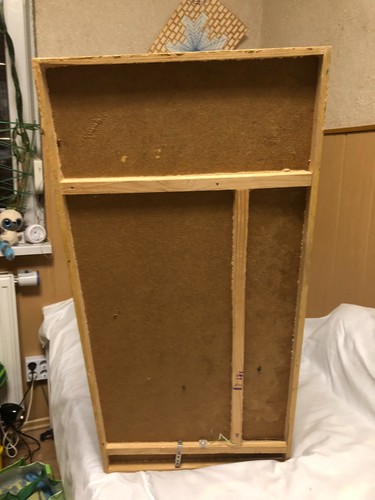 Puppenhaus alt DDR Balkon 4 Zimmer reparaturbedürftig groß 51,5 x 81 x 39,5 cm - Bild 6 von 9