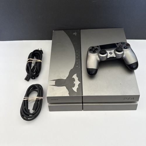 Sony Playstation 4 PS4 Batman Arkham Knight Limited Edition Console, TESTED READ