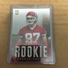 TRAVIS KELCE 2013 PRESTIGE ROOKIE FOOTBALL CHIEFS RC