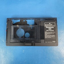 Panasonic VHS-C to VHS PlayPak Adapter for VCR Motorized Converter VYMW009