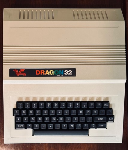 1982 Dragon Data 32 Home Micro Computer 8 Bit aka Tandy TRS-80 Excellent Working - Afbeelding 3 van 23
